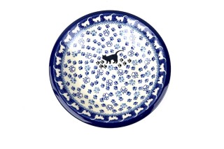 Bunzlau Pastabord 1771X Black Cat  Pasta borden